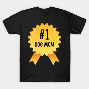 Number 1 Dog Mom T-Shirt